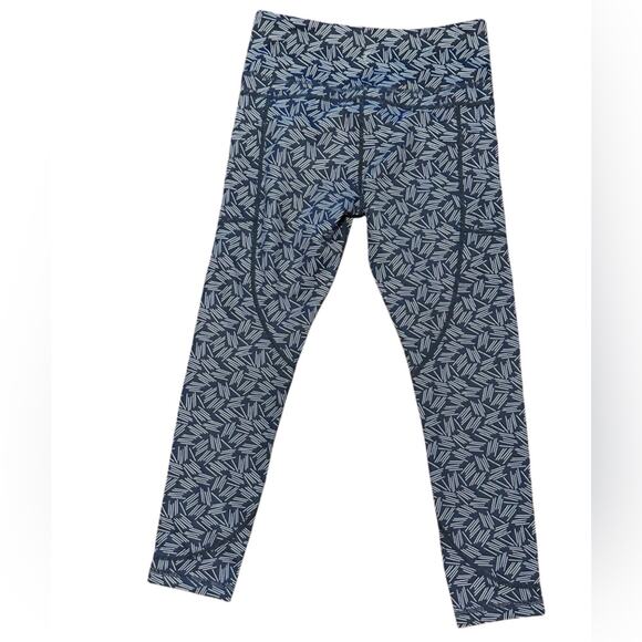 Zyia Active Navy Haystack Light N Tight High Rise 7/8 Leggings 24” Inseam NWT - Picture 2 of 6